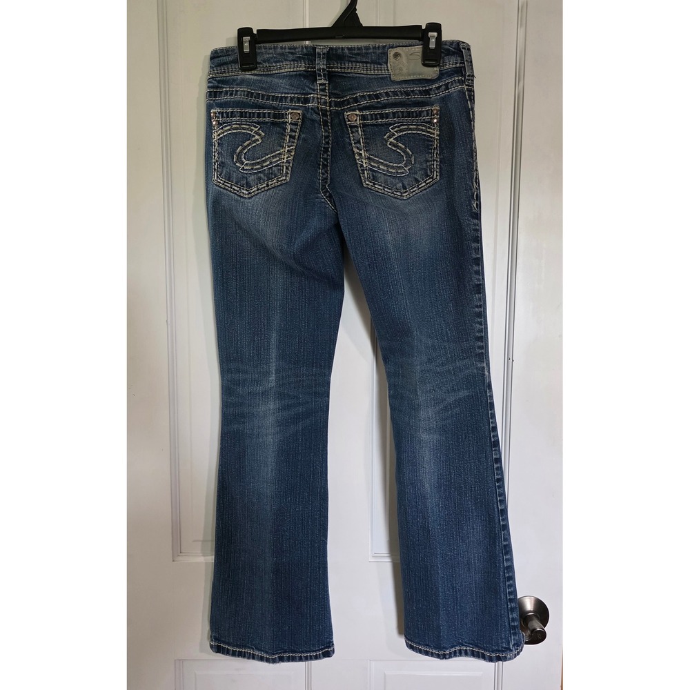 Silver Jeans Co Suki Mid Rise Bootcut Jeans W29 L30 Blue L9516SJB376 29x30 Y2K